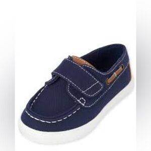 The Children’s Place Toddler Boys Boat Shoes - Blue size 8